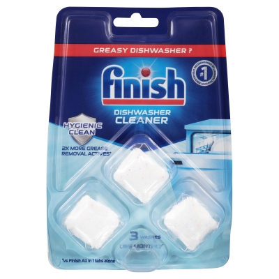 Finish Dishwasher Cleaner Tablets 3 Pack