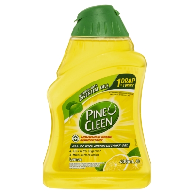 Pine O Cleen Antibacterial Disinfectant Gel Lemon 400ml