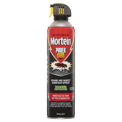 Mortein PowerGard Outdoor Barrier Spray Crawling Insects 350g