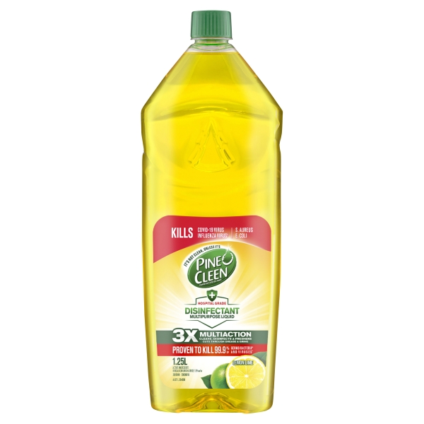 Pine O Cleen Disinfectant Lemon Lime 1.25lt