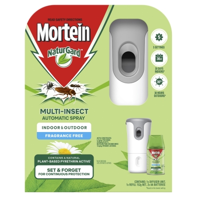 Mortein NaturGard Multi Insect Killer Diffuser Kit Fragrance Free 152g