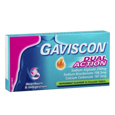 Gaviscon Dual Action Tablets 16 Pack
