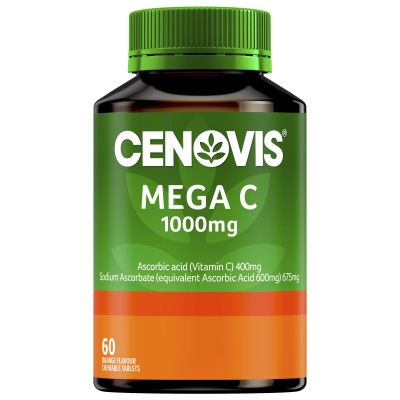 Cenovis Mega C 1000mg Chewable 60 Pack
