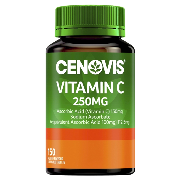 Cenovis Vitamin C Chewable 250mg 150 Pack