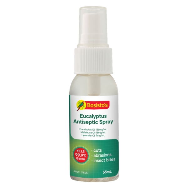 Bosisto's Antiseptic Spray Eucalyptus 55ml