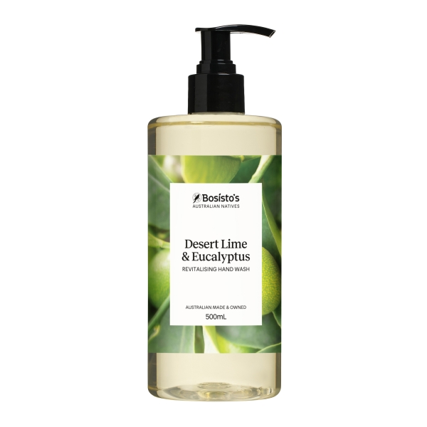 Bosisto's Liquid Hand Wash Desert Lime & Eucalyptus 500ml