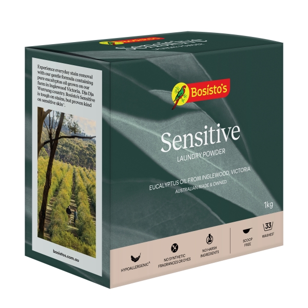 Bosisto's Laundry Powder Sensitive 1kg