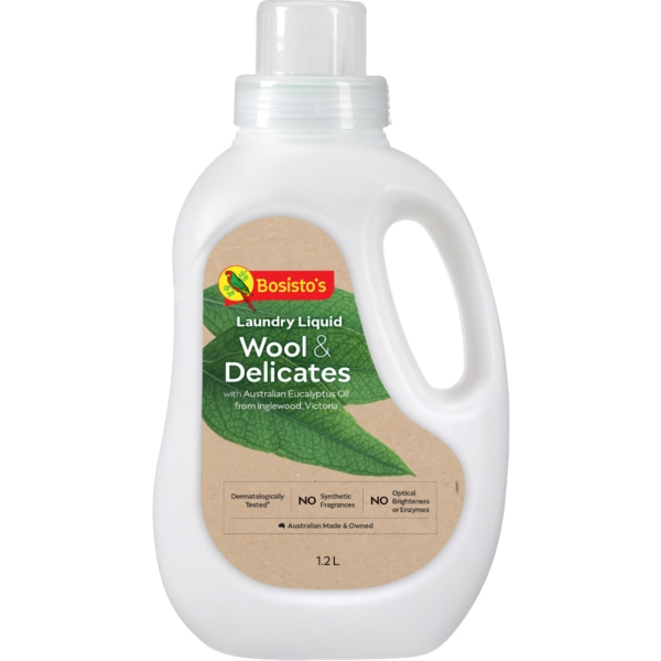 Bosisto's Laundry Liquid Wool & Delicates 1.2lt