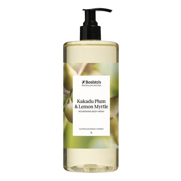 Bosisto's Body Wash Kakadu Plum & Lemon Myrtle 1lt