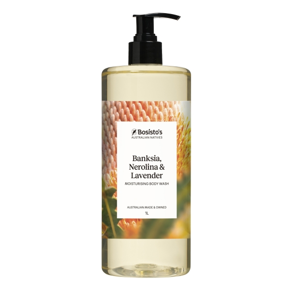 Bosisto's Body Wash Banksia Nerolina & Lavender 1lt