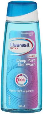 Clearasil Ultra Deep Pore Gel Wash 200ml