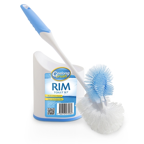 Geelong Toilet Rim Brush Set