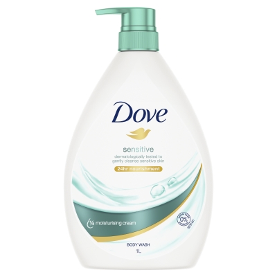 Dove Body Wash Sensitive 1lt