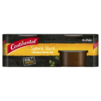Continental Stock Chicken Concentrate Pot 4 Pack