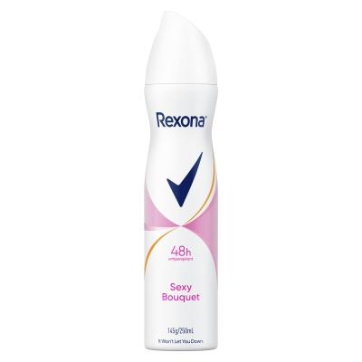 Rexona Anti Perspirant Aerosol Women Sexy Bouquet 250ml