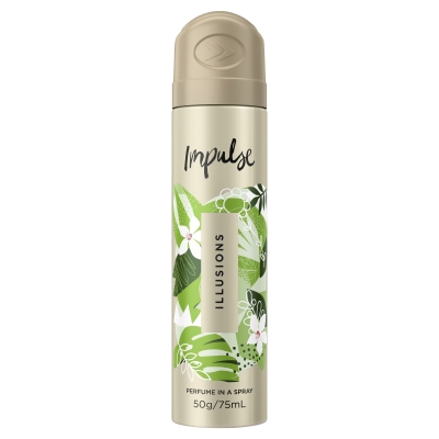 Impulse Body Spray Illusions 75ml