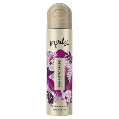 Impulse Body Spray Romantic Spark 75ml