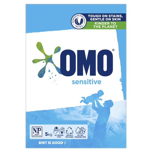 Omo Laundry Powder Sensitive 5kg