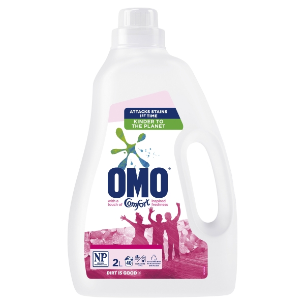 Omo Laundry Liquid Touch of Comfort 2lt
