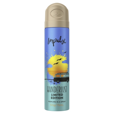 Impulse Body Spray Wanderlust 75ml
