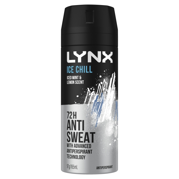Lynx Anti Perspirant Aerosol Ice Chill 165ml