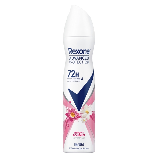 Rexona Anti Perspirant Aerosol Advanced Women Bright Bouquet 220ml