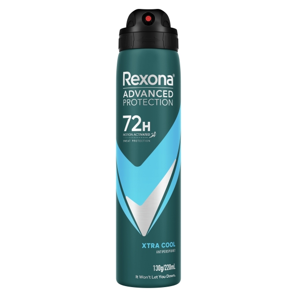 Rexona Anti Perspirant Aerosol Advanced Men Xtra Cool 220ml