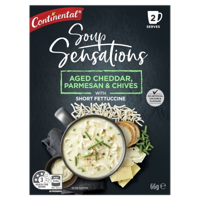 Continental Soup Sensations Aged Cheddar Parmesan & Chives 2 Serves 61g