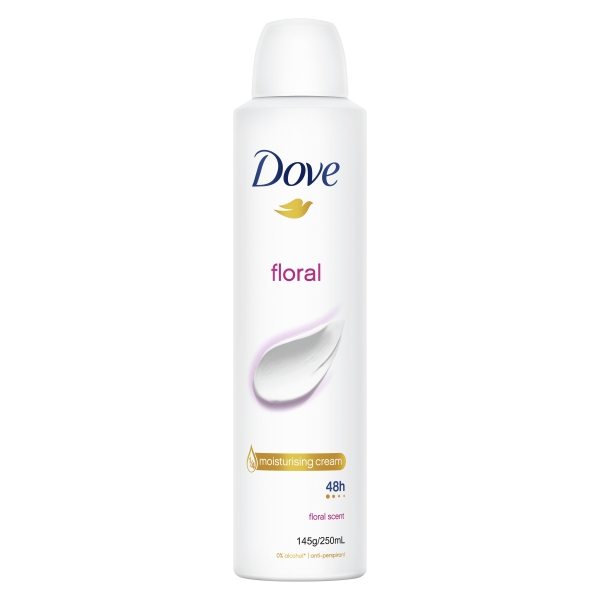 Dove Anti Perspirant Aerosol Women Floral 250ml