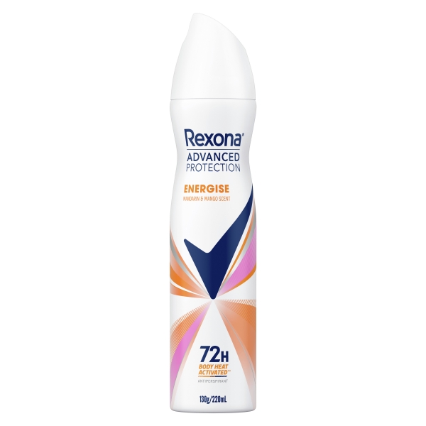 Rexona Anti Perspirant Aerosol Women Energise 220ml