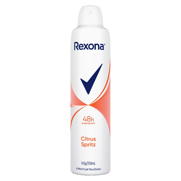 Rexona Anti Perspirant Aerosol Women Citrus Spritz 250ml