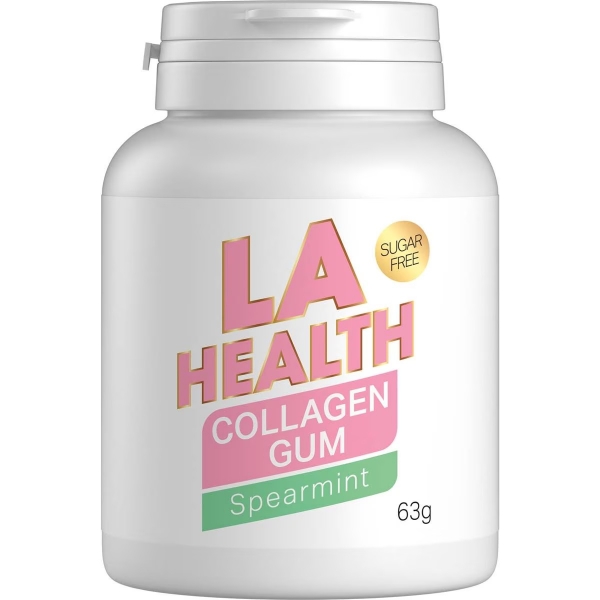 LA Gum Health Collagen Spearmint 63g