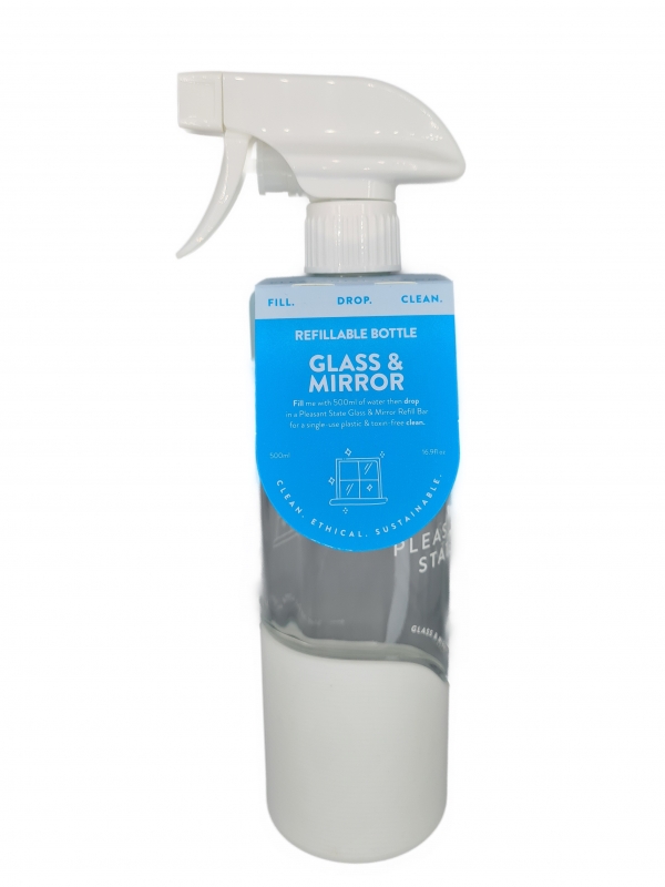 Pleasant State Refillable Bottle Glass & Mirror 500ml