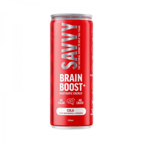 Savvy Brain Boost Cola 330ml | Adelaide's Finest Supermarkets
