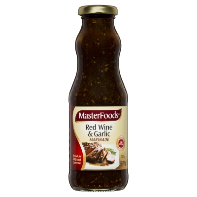 MasterFoods Red Wine & Garlic Marinade 375g