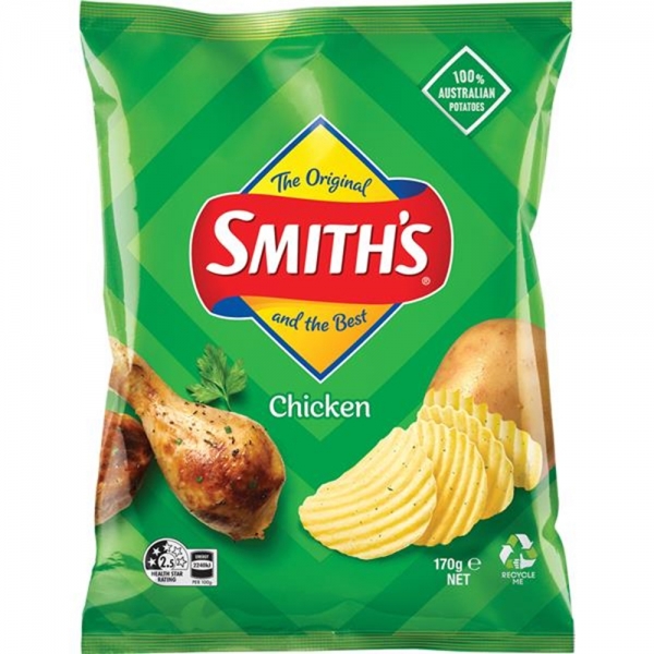 Smith's Crinkle Cut Chicken Chips 170g