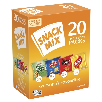 Smith's Snack Mix 20 Pack 395g