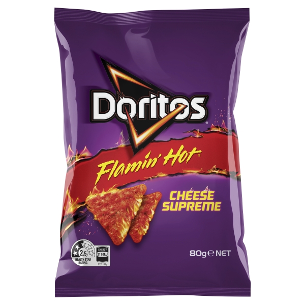 Doritos Flamin' Hot Cheese Supreme 80g