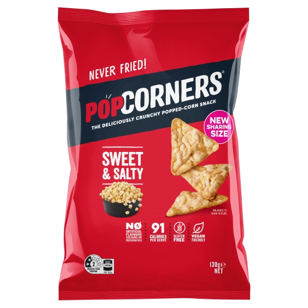 PopCorners Chips Sweet & Salty 130g