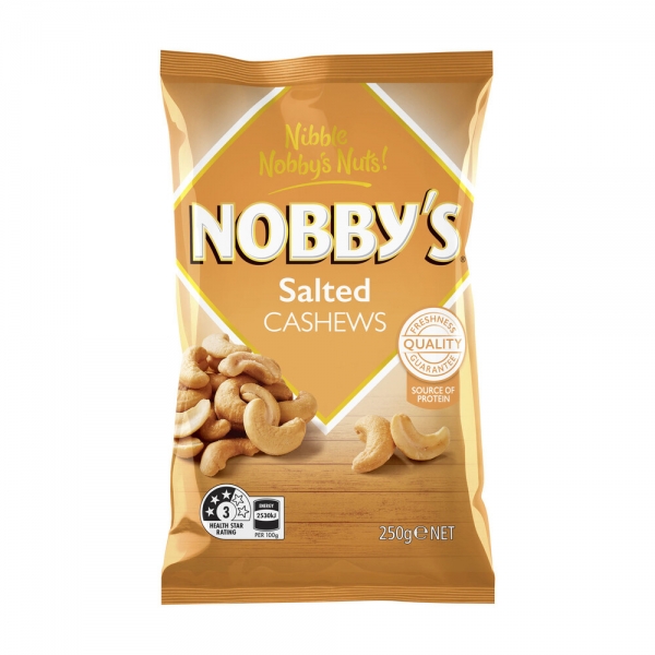 Nobby's Salted Cashews 250g