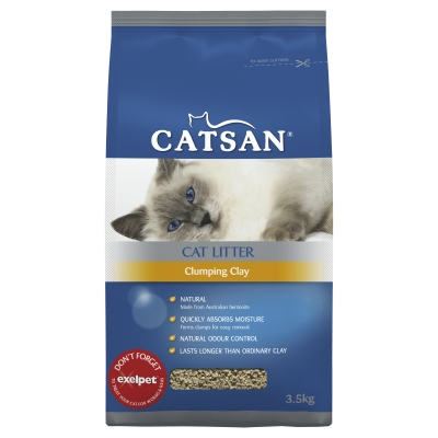 Catsan Cat Litter Clumping Clay 3.5kg