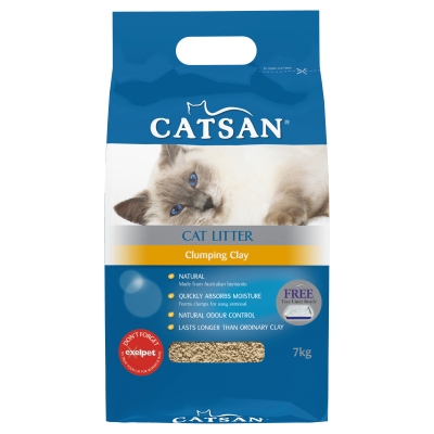 Catsan Cat Litter Clumping Clay 7kg
