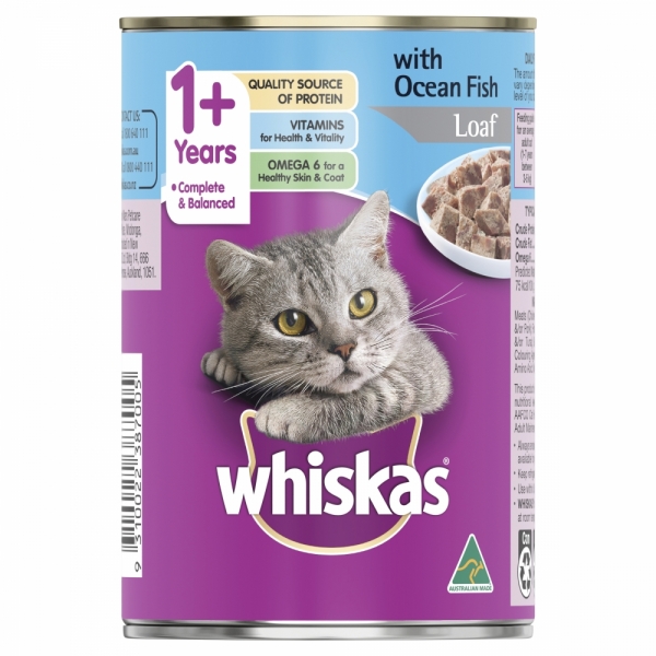 Whiskas Loaf Ocean Fish 400g