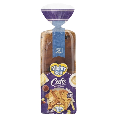 Mighty Soft Bread Cafe Fruit Loaf 600g