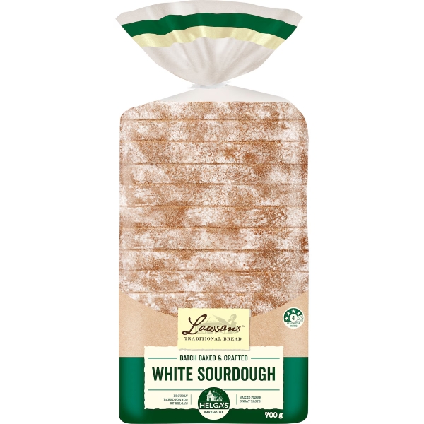 Helga's Continental Bakehouse Bread Crafted Sourdough White 700g