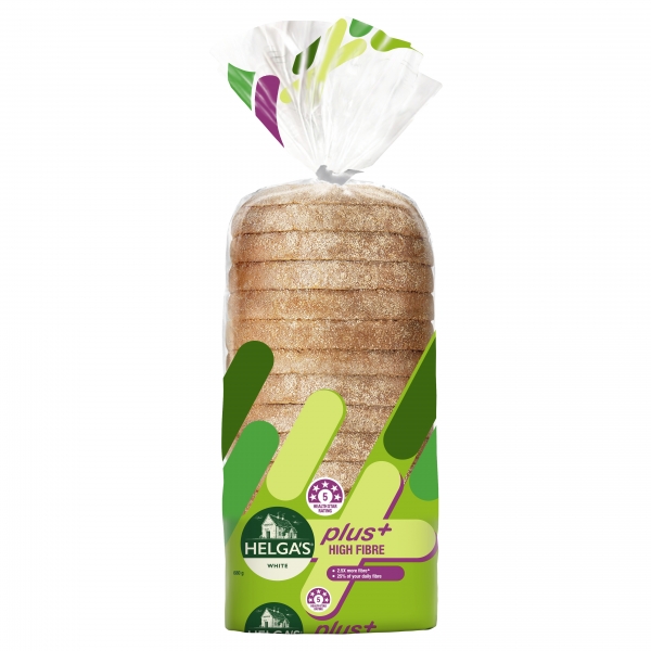 Helga's Bread Plus High Fibre White 680g