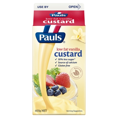 Pauls Custard Low Fat Vanilla 600g