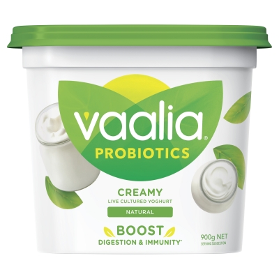 Vaalia Probiotics Yoghurt Natural 900g