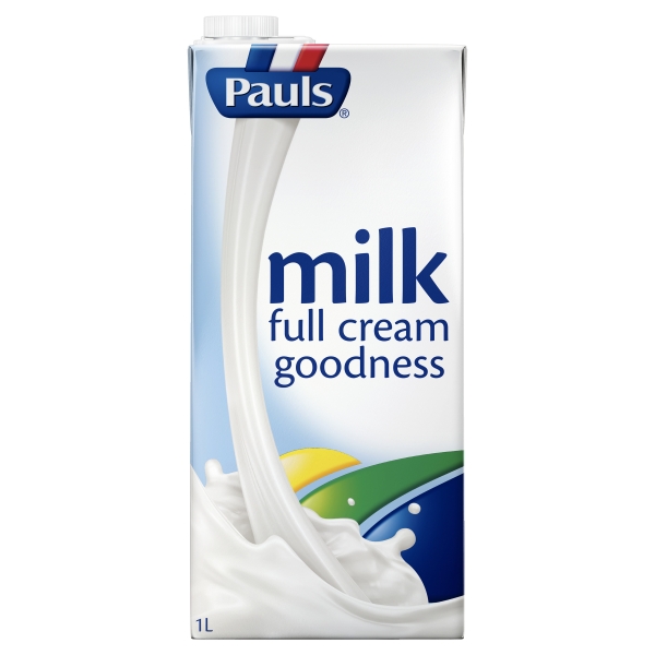 Pauls Full Cream UHT Milk 1lt
