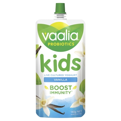 Vaalia Yoghurt Pouch Kids Vanilla 140g